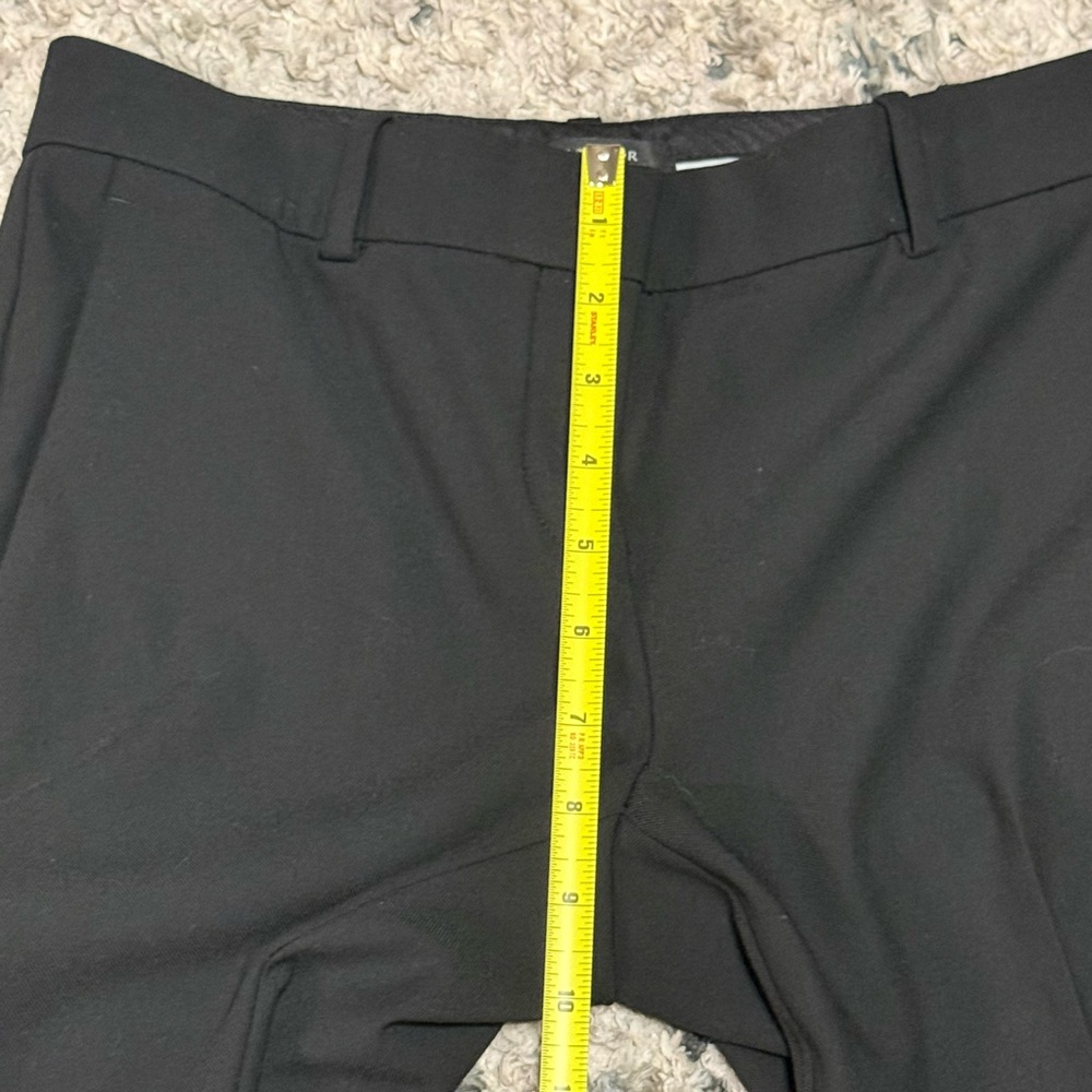 PETITE BLACK Ann Taylor Classic Straight Leg Pants - Picture 6 of 12